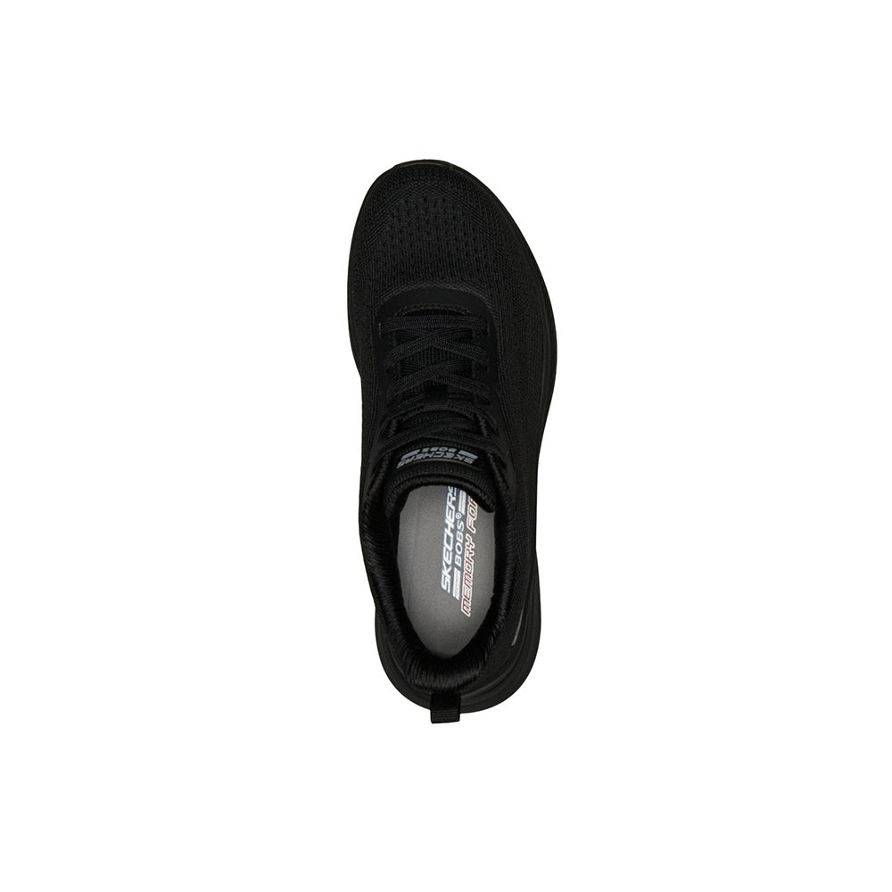 Tenis Skechers Mujer BOBS MODA - Negro