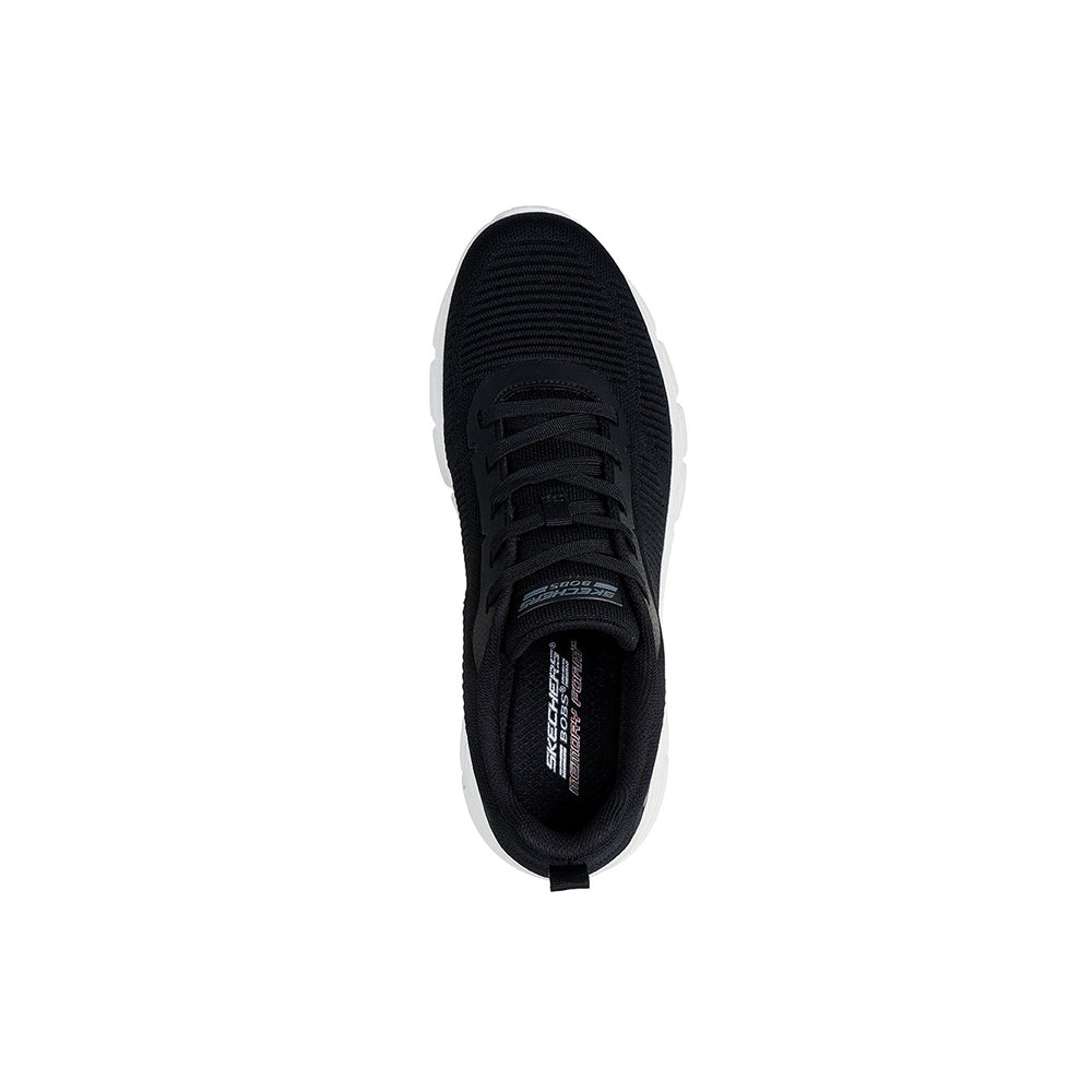 Tenis Skechers Hombre Bobs B Flex Hi - Negro/Blanco