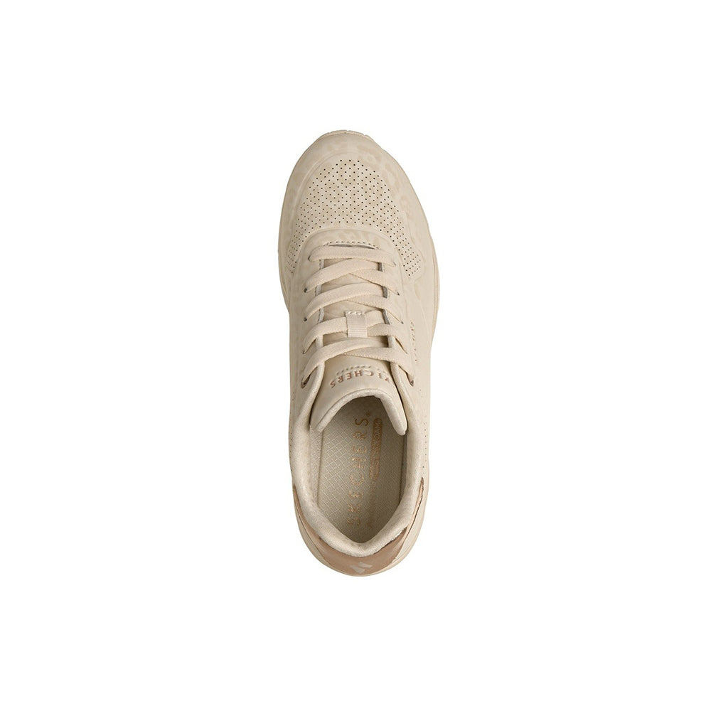 Tenis Skechers Mujer Uno Wedge Safari Daze - Beige