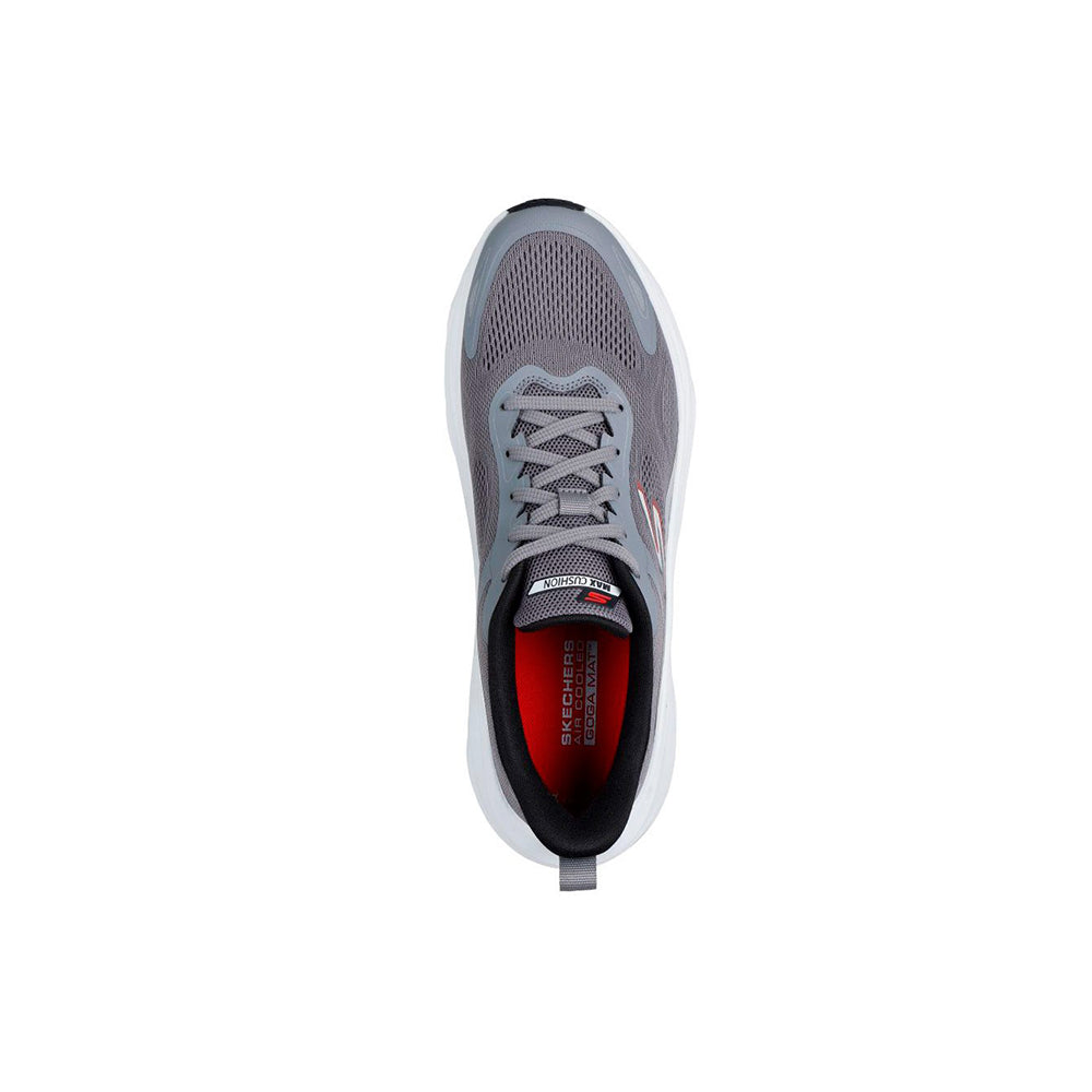 Tenis Hombre Skechers Max Run Pace Wave - Gris