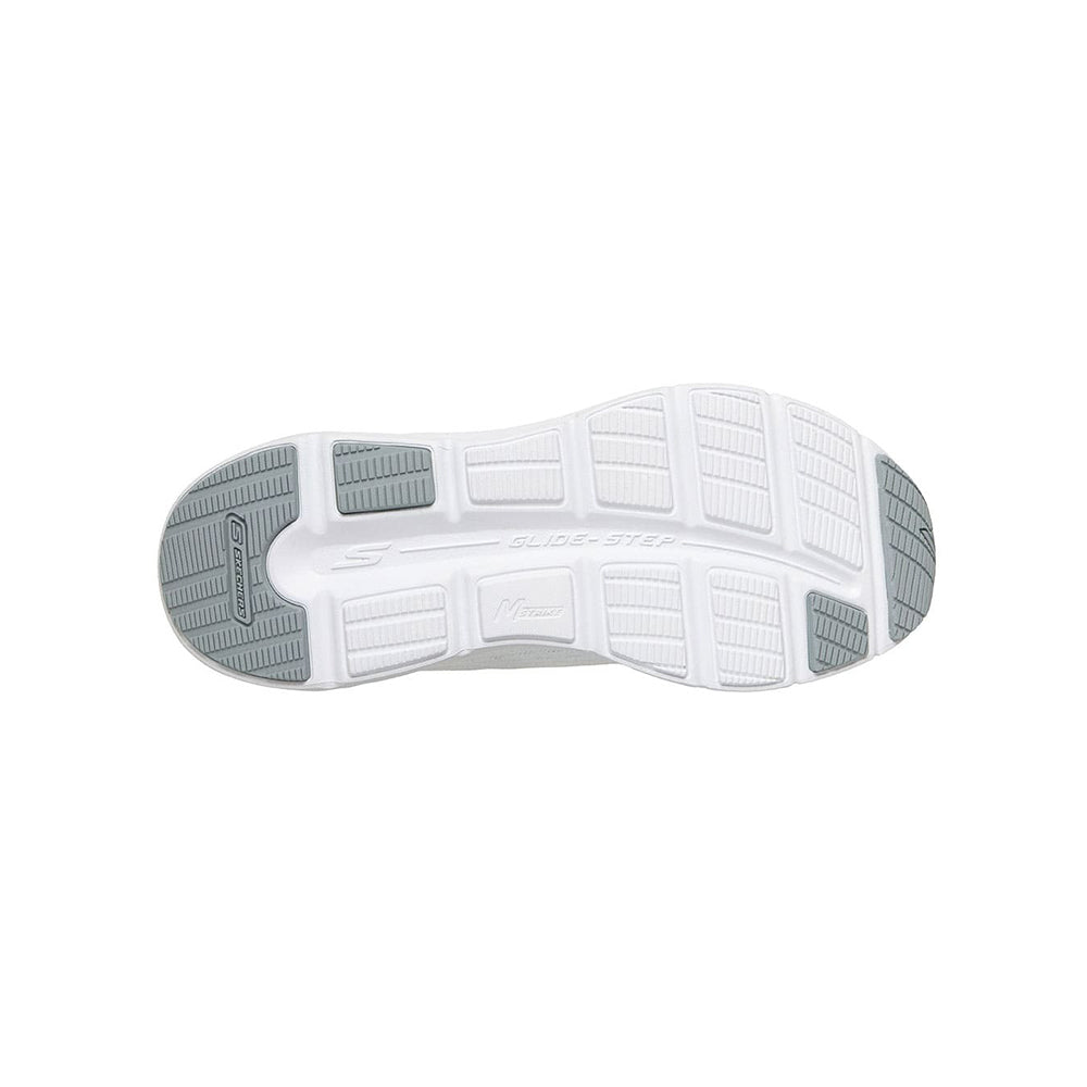 Tenis Skechers Mujer Mesh Slip On - Blanco