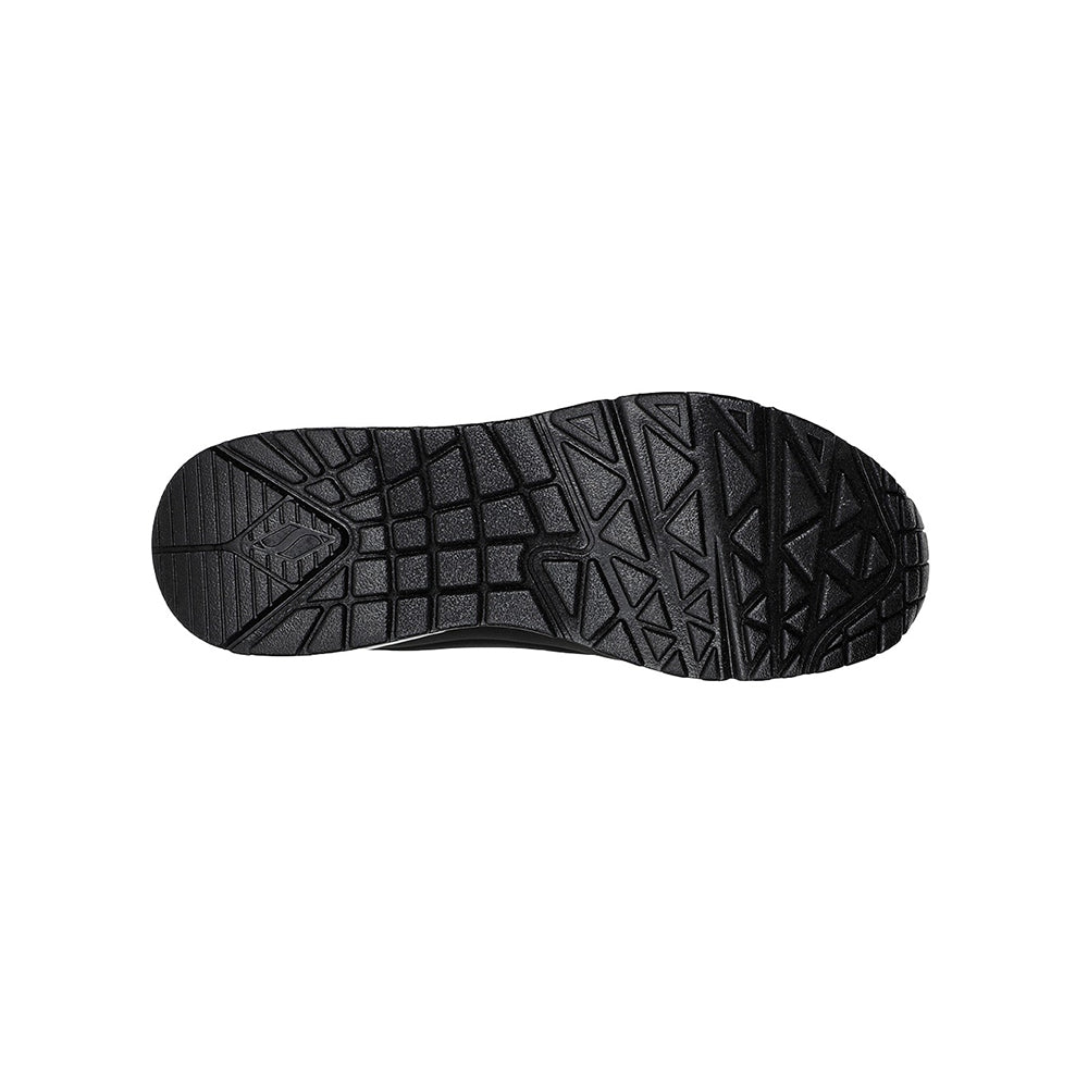 Tenis Mujer Skechers Uno Golden Air - Negro-Blanco