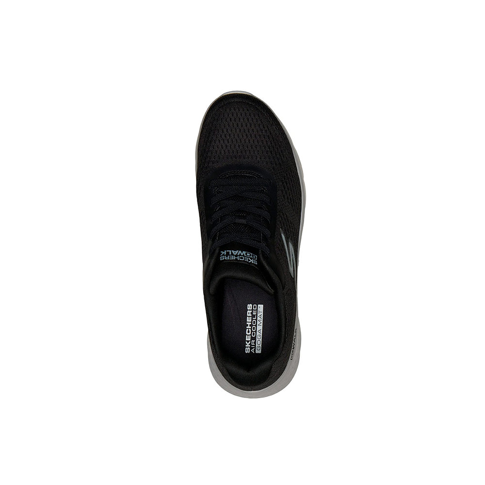 Tenis Skechers Hombre Go Walk flex Remark - Negro/Blanco