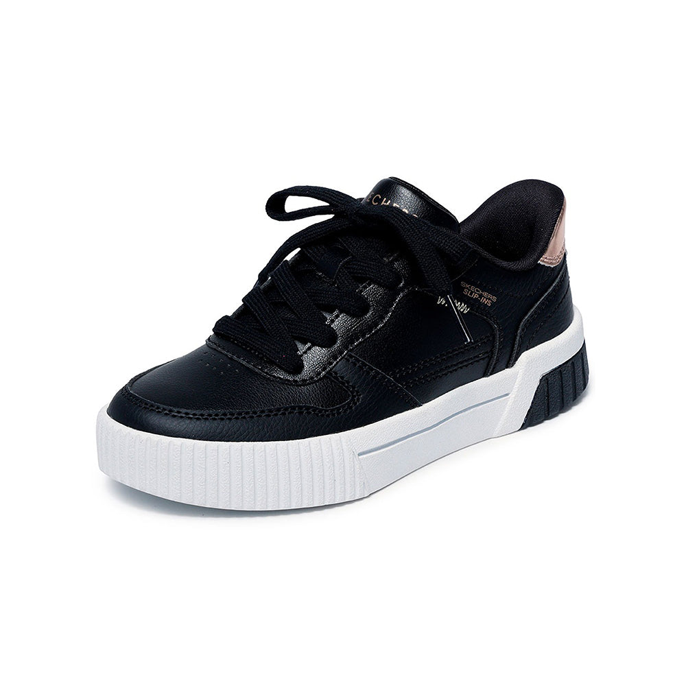 Tenis Skechers Kids Jade-Metallic - Negro
