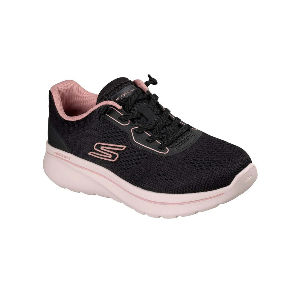 Tenis Mujer Skechers Go Walk Arch Fit - Negro