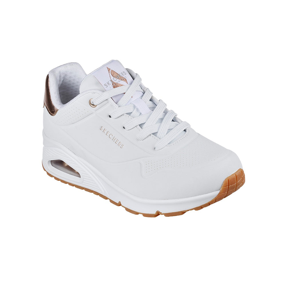 Tenis Mujer Skechers Uno Golden Air - Blanco